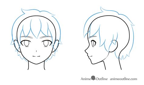 Anime Guide Boy Side View