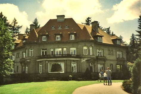 Portland Oregon ~ Pittock Mansion ~ Historic Mansion ~ My Vintage Photo