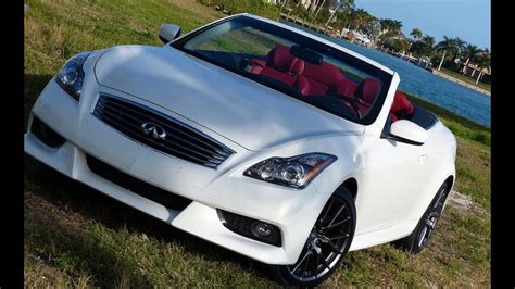 2013 Infiniti Ipl G Convertible 0 60 Mph Drive And Review Youtube