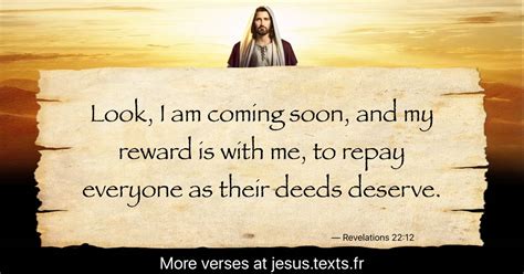 A Quote From Modern Jesus “look I Am Coming Soon And My Reward Is
