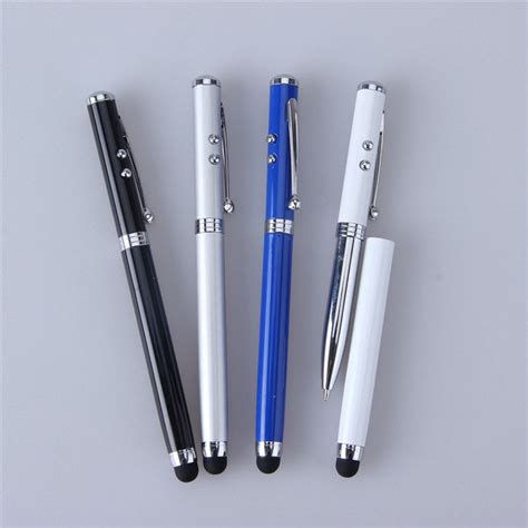 4in1 Capacitive Stylus Pen Laser Pointer Flashlight Samsung Ipad