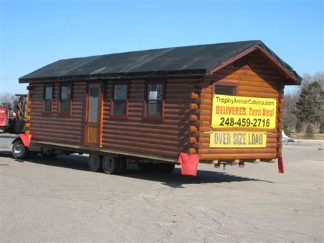 Trophy Amish Cabins Llc Lodge No Porch10x32 Lodge 400 Sf 320