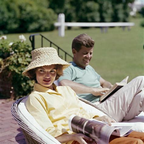 Jackie Kennedy And John Fitzgerald Kennedy