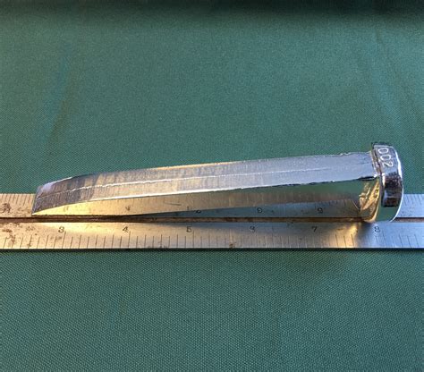 10 oz Railroad Spike - Yeager's Poured Silver | 330-299-5239