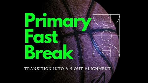 Primary Break Transition Offense On A Made Basket Youtube