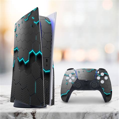 Ps5 Skin Grey Carbon Ps4 Skin Abstract Ps4 Skin Ps4 Gamer Skin