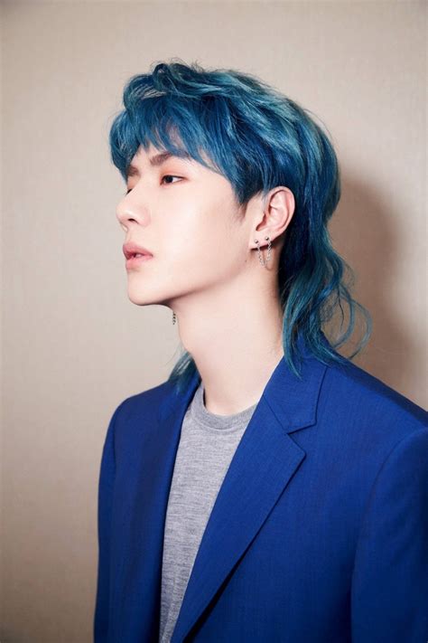 Kpop Idols With Ashy Blue Hair