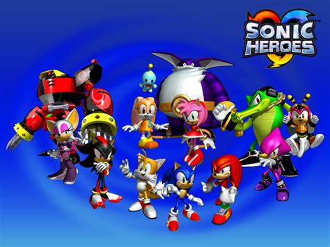 Sonic Heroes Sonic Heroes Wallpaper 3096718 Fanpop