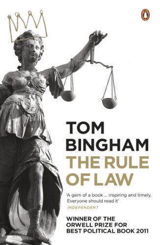 Amazon Com The Rule Of Law Ebook Bingham Tom Kindle Store
