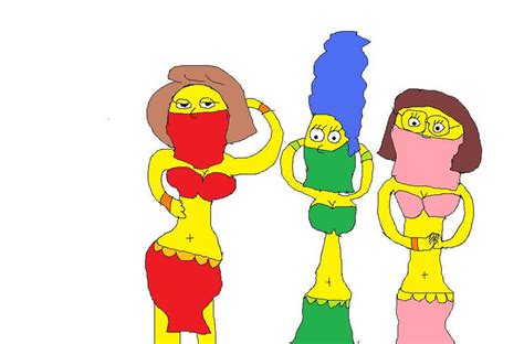 Simpsons Harem Girls By Koleyl On Deviantart