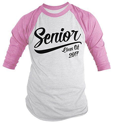 Shirts By Sarah Mens Senior Class 2017 T Shirt Graduation 34 Sleeve