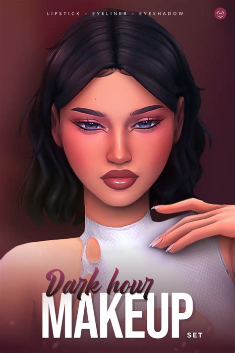 Dark Hour Makeup Set Twistedcat On Patreon The Sims 4 Pc The Sims 4