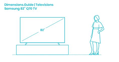 Samsung 82 Q70 Tv Dimensions And Drawings Dimensionsguide