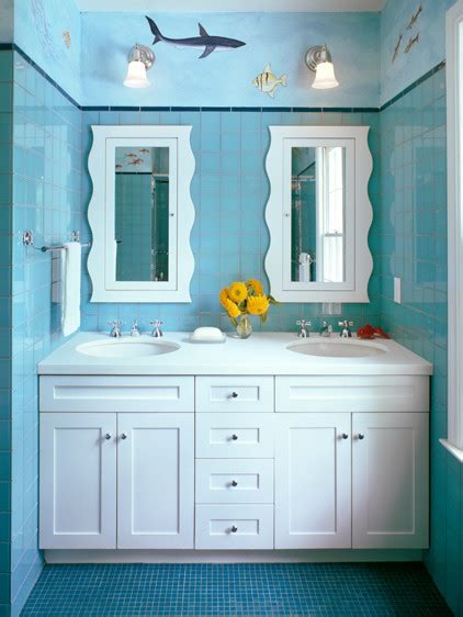 Admit it, your bathroom walls have been neglected—until now. EZ Decorating Know-How: Bathroom Designs - The Nautical ...