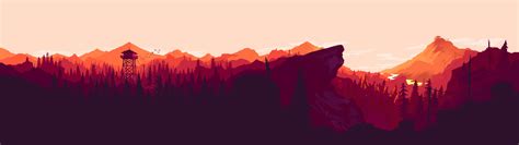Firewatch Background Two Monitors Holdeneazy