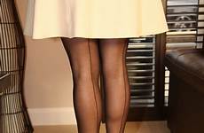 linda bareham heels pantyhose legs high stockings nylons properly dressed visit