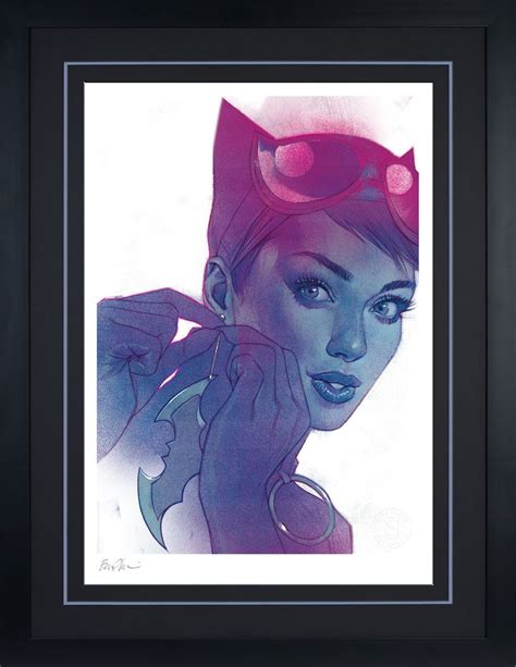 Catwoman No 7 Fine Art Print By Ben Oliver Sideshow Collectibles