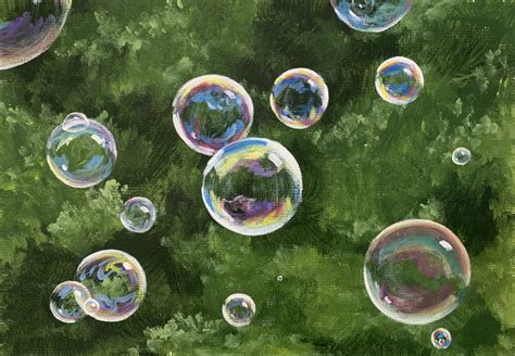 How To Paint Bubbles In Acrylic — Online Art Lessons
