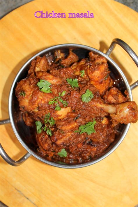 chicken masala recipe, chicken masala gravy - Yummy Indian ...