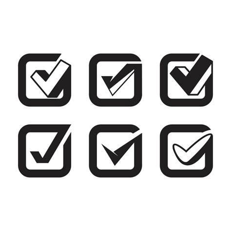 Check Mark Icons 4762432 Vector Art At Vecteezy