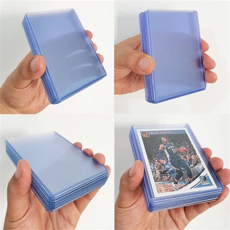Pack Of 25 Pro Tec Toploader Top Loaders Card Sleeve For Sports Trading
