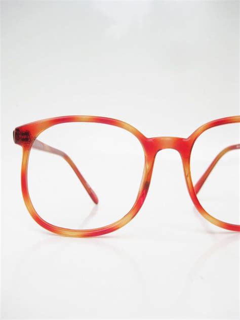 sale 1970s tortoiseshell oversized eyeglasses 70s glasses etsy chic glasses hipster chic