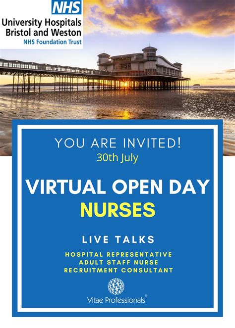 Open Day Webinar For Nurses Uh Bristol And Weston Nhs Vitae