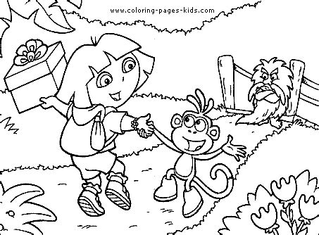 Dora the Explorer | Coloring pages, Dora coloring, Kids coloring books