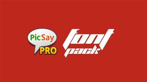 Font Pack For Picsay Pro Youtube