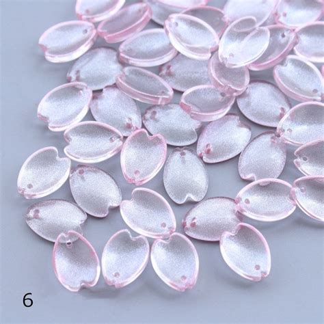 50PCS Czech Glass Flower Petal Beads 11x15mm Flower Petals Etsy