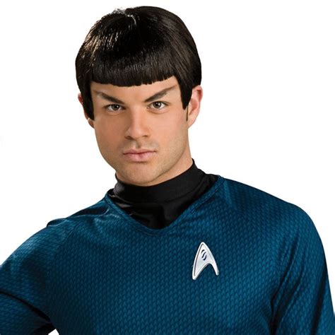 Star Trek Spock Adult Mens Wig Carnaval Deguisement Deguisement