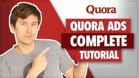 quora ads tutorial complete and detailed step by step