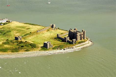 Piel Castle Landmark In Piel Island Cumbria Gb United Kingdom
