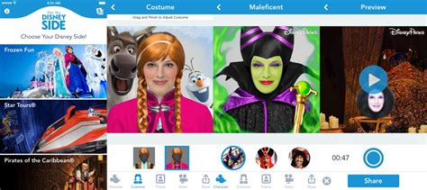 ‘show Your Disney Side App Turns Selfies Into Favourite Disney