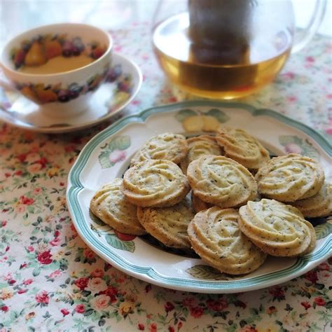 Earl Grey Melting Moments Biscuits Cookies Recipe Lilis Cakes