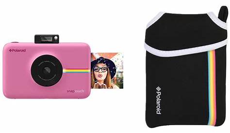 Polaroid Snap Touch Instant Digital Camera with Pouch Kit (Pink)