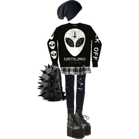 Cosy Alien Goth Pastel Goth Fashion Goth Outfits Eccentric Clothes