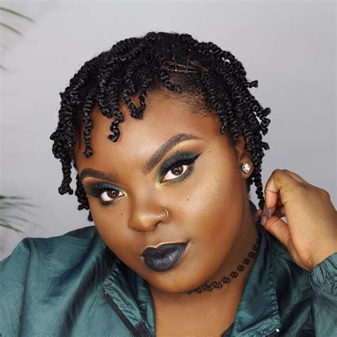 Short natural hair twist styles look snazzy and offbeat, which makes them a perfect option for guys who choose to stand out in the crowd. Mini Twists Tutorial on Short Type 4 Natural Hair ...