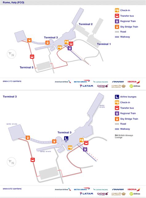Fco Airport Map