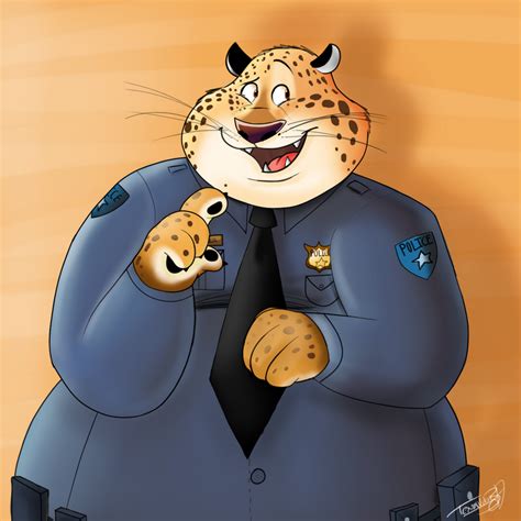 Officer Clawhauser By Texanviking3d On Deviantart