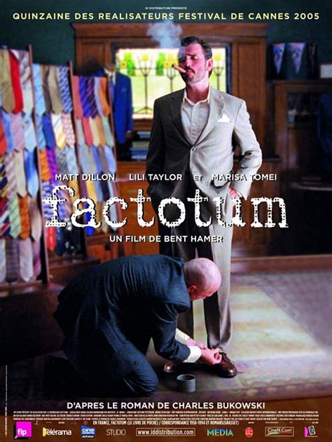 Factotum Movie Poster 2 Of 6 Imp Awards