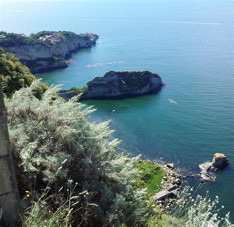 Posillipo Parco Virgiliano Baia Di Trentaremi Campania Coastline