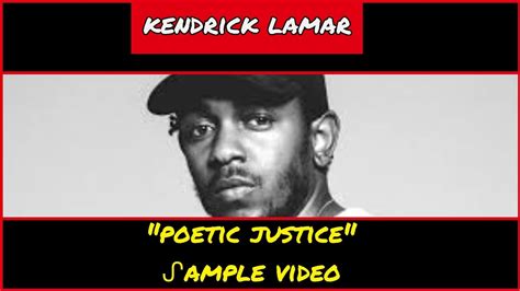 ᔑample video poetic justice by kendrick lamar ft drake prod by scoop deville youtube