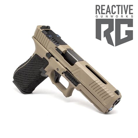 Agency Arms Glock 17 Gen 5 Hybrid Fde Lbc Stipple Reactive Gunworks