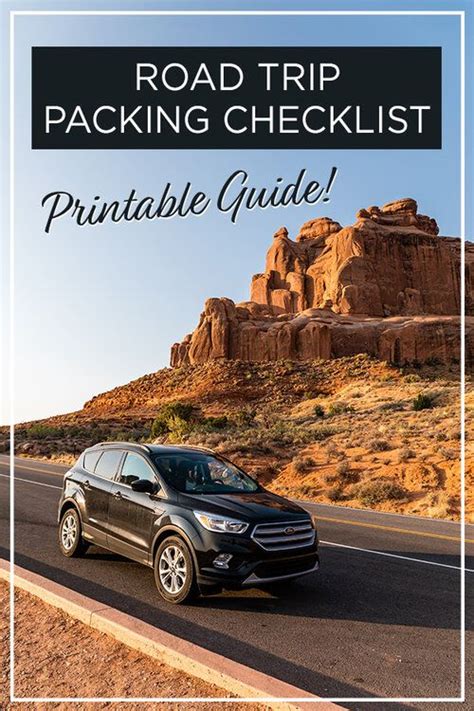 The Ultimate Packing Checklist For Your Road Trip Plus Free Guide