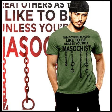 sado masochist gimp bdsm chains fetish t shirt bondage dominant submissive dungeons chains treat