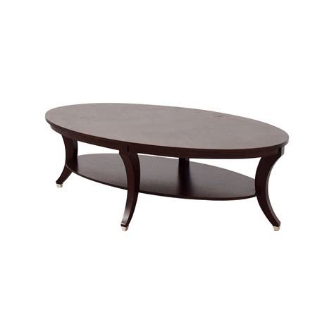 We provide aggregated results from multiple sources and sorted by user interest. 90% OFF - Ethan Allen Ethan Allen Adler Oval Coffee Table ...