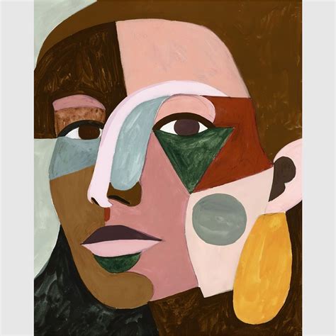 Wall art - Geo Face - Canvas Prints - Poster Prints - Art Prints Melbourne | Wall Art Prints ...