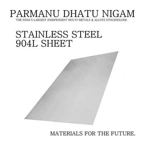 Stainless Steel 904l Sheet At Best Price In Mumbai By Parmanu Dhatu