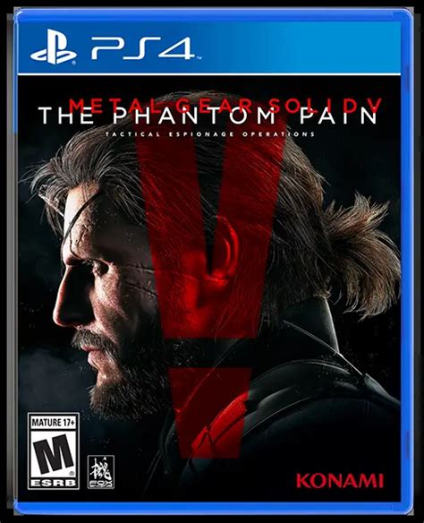 Konami Releases Final Metal Gear Solid V The Phantom Pain Boxarts